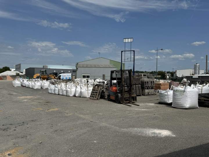 Déplacement d'engins de chantier à Albi